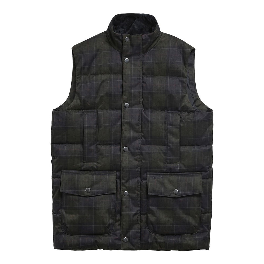 Lonnen Tartan Puffer Gilet