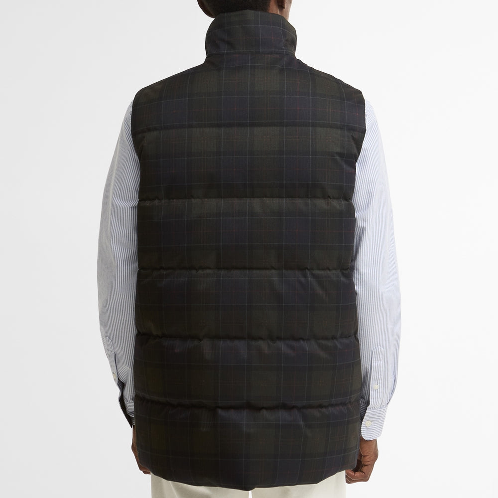 Lonnen Tartan Puffer Gilet
