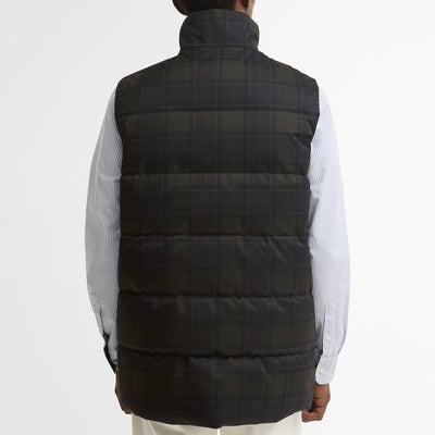 Lonnen Tartan Puffer Gilet