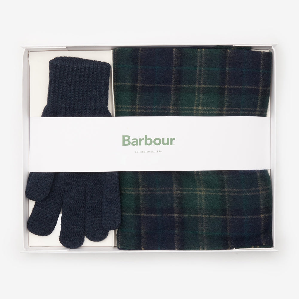 Tartan Scarf & Glove Set