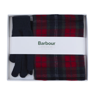 Tartan Scarf & Glove Set