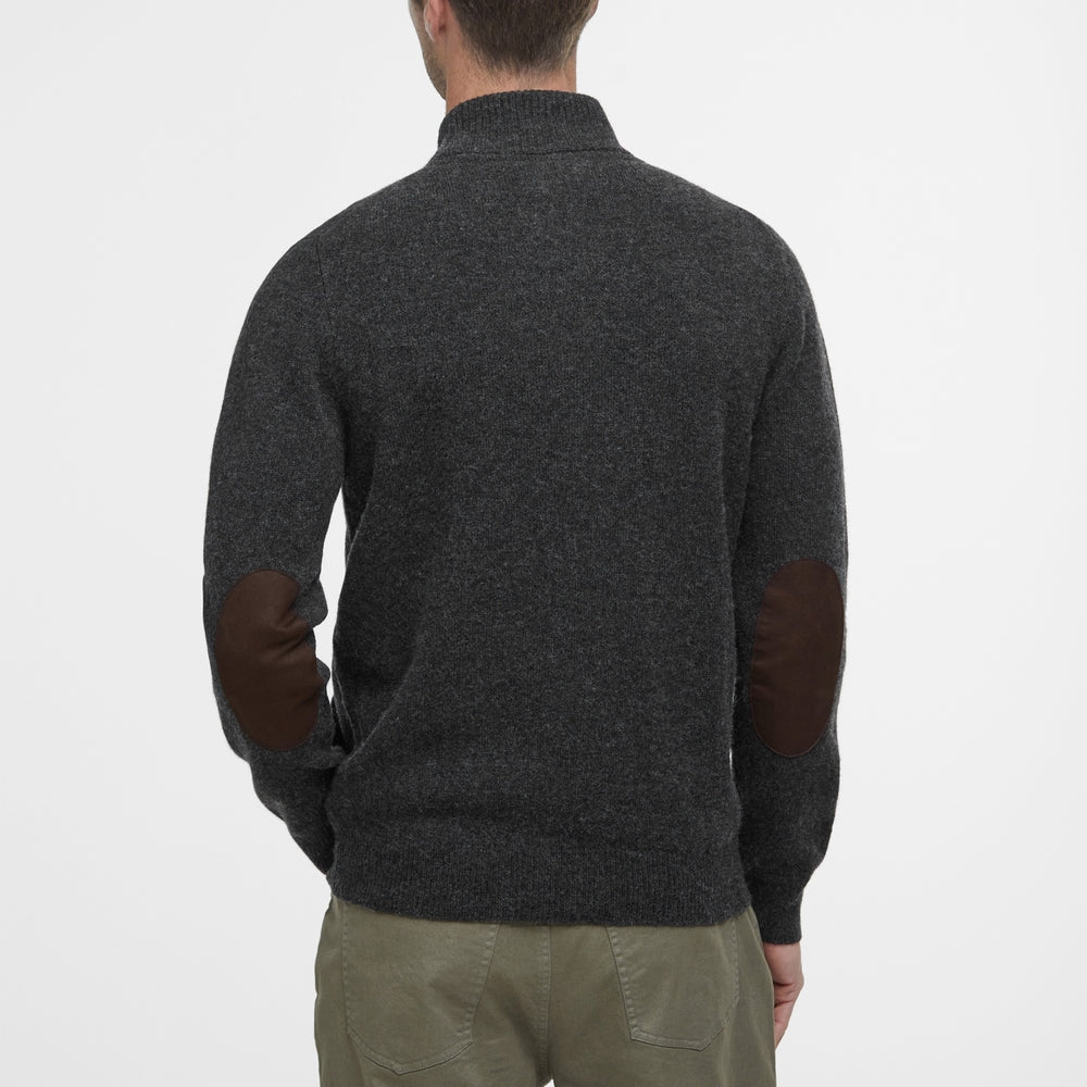 Essential Elbow Patch Cardigan Sweater