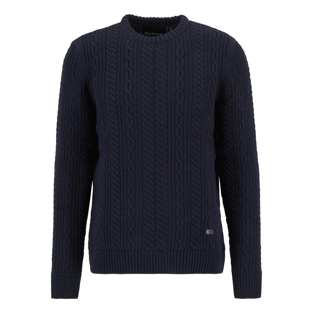 Lowfen Cable-Knit Crew Sweater