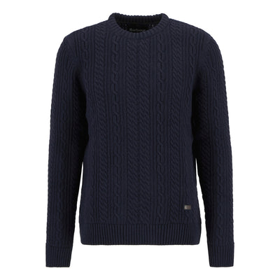 Barbour Lowfen Cable-Knit Crew Sweater - M.W. Reynolds