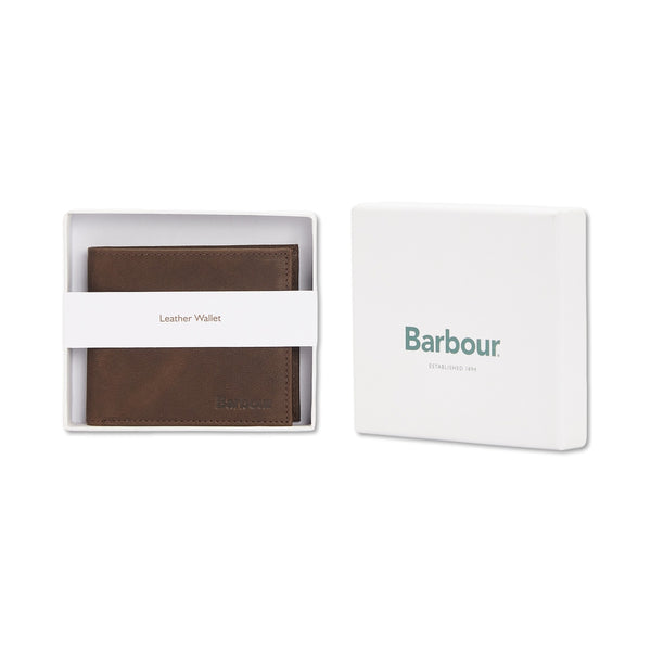 Barbour Padbury Leather Billfold MLG0049BR71 - M.W. Reynolds