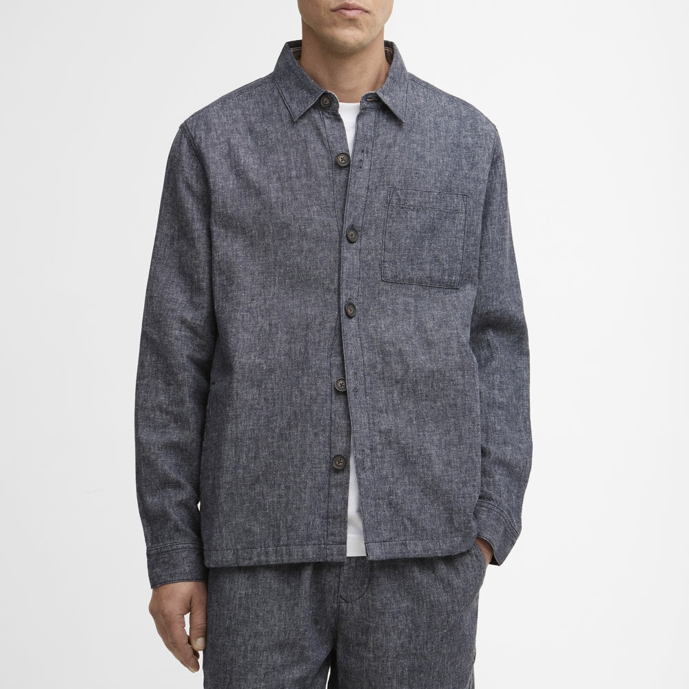 Barbour Stillwater Linen/Cotton Overshirt - M.W. Reynolds