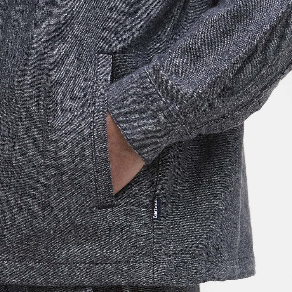 Barbour Stillwater Linen/Cotton Overshirt - M.W. Reynolds
