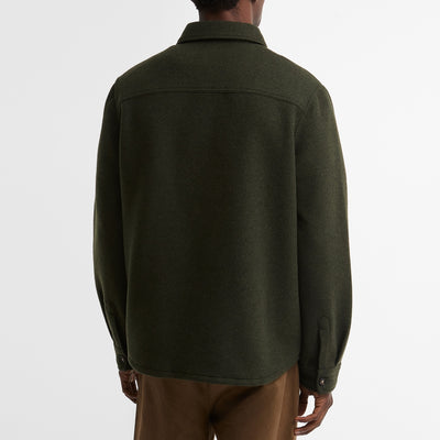 Marltown Brushed Wool-Blend Overshirt