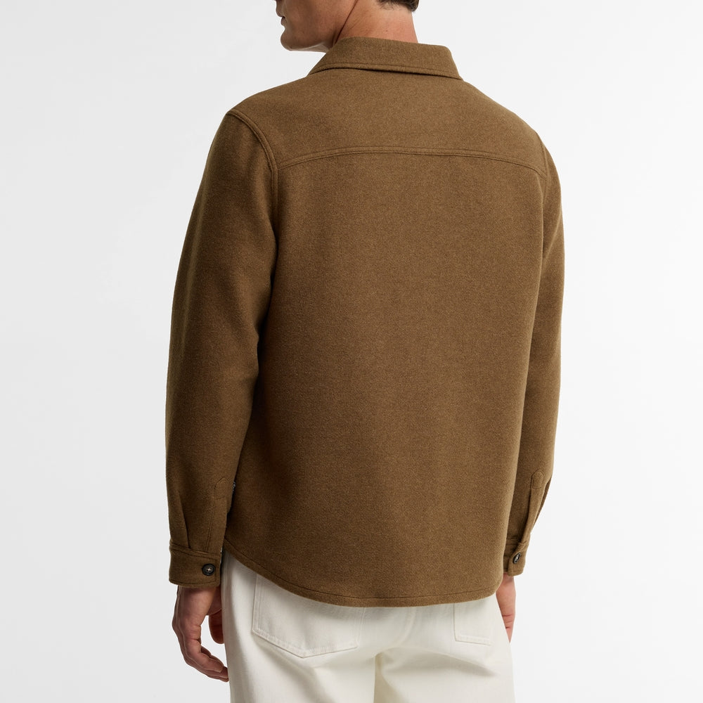 Marltown Brushed Wool-Blend Overshirt