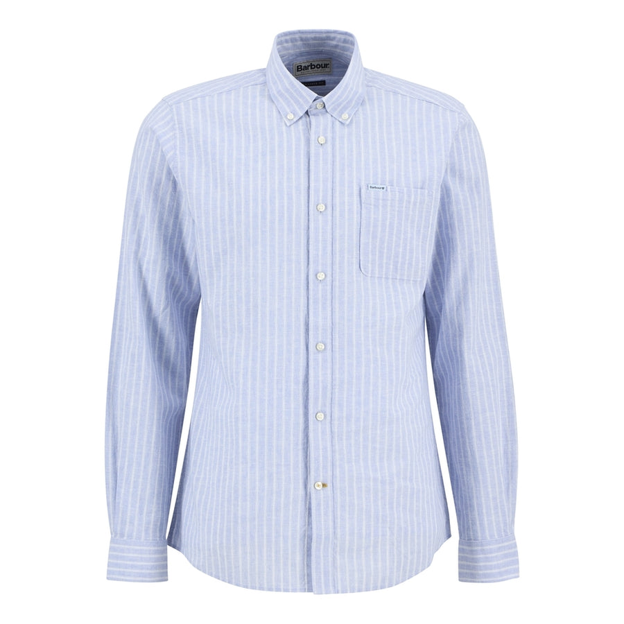 Barbour Nelson Linen/Cotton Striped Shirt - M.W. Reynolds