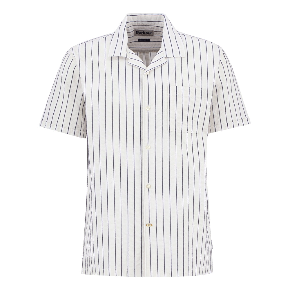 Park Seersucker Striped Shirt