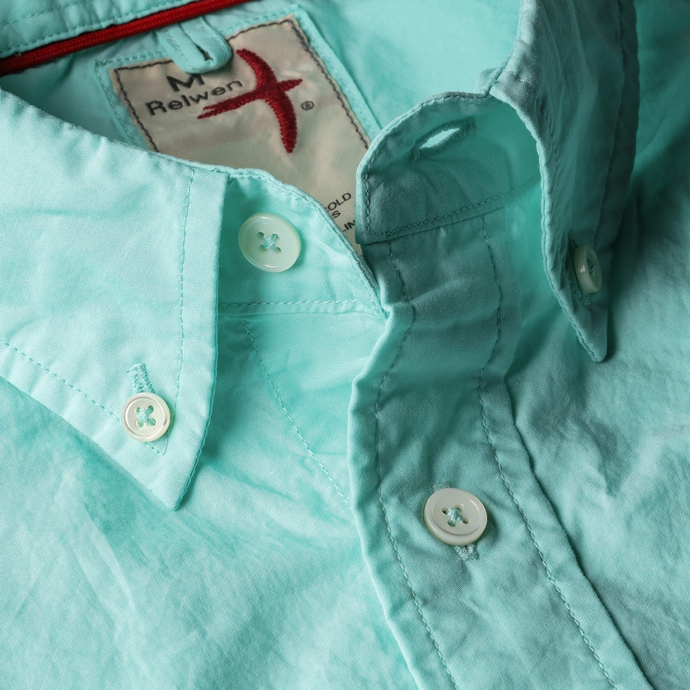 Yarn-Dyed Poplin Shirt