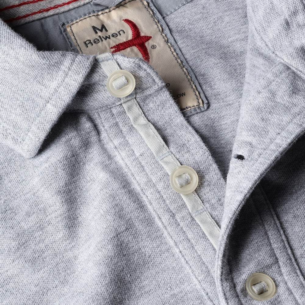 Relwen Pique Slot Polo - M.W. Reynolds