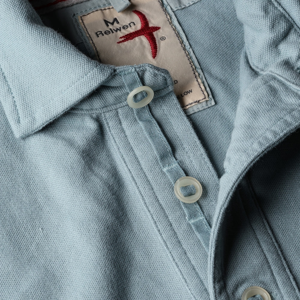 Relwen Pique Slot Polo - M.W. Reynolds
