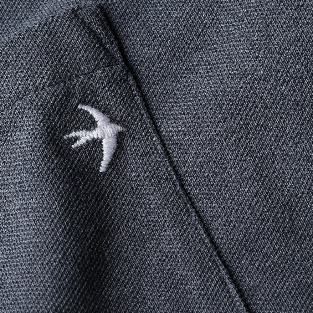 Relwen Pique Long Sleeve Pocket Crew - M.W. Reynolds