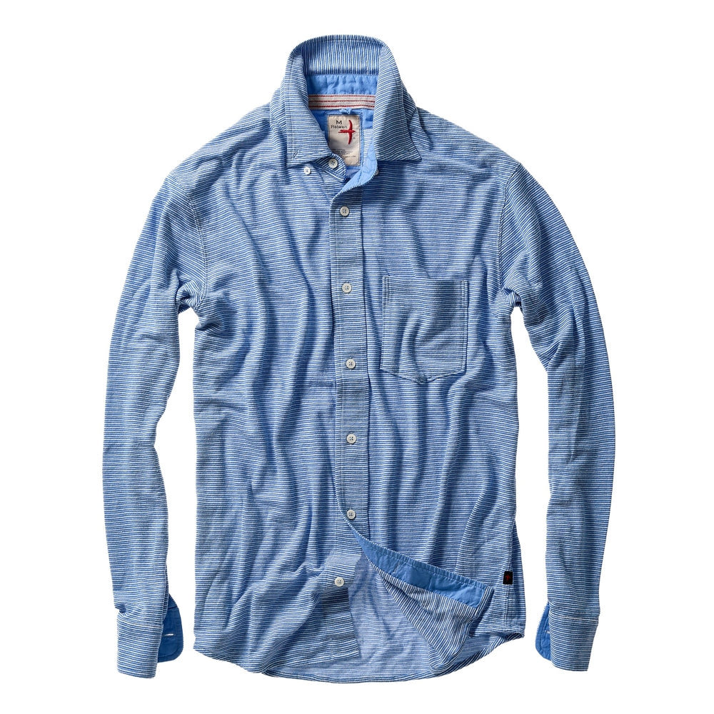 Hemp Stripe Buttondown Shirt