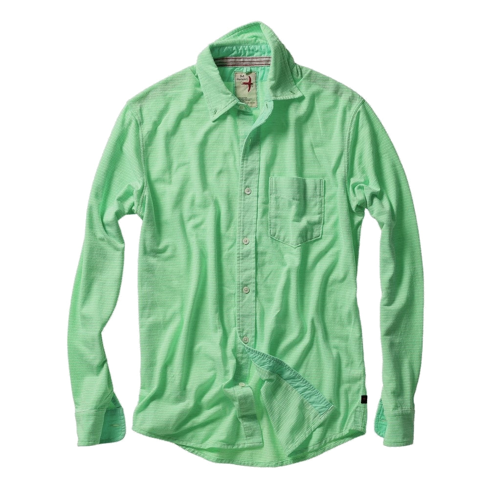 Hemp Stripe Buttondown Shirt