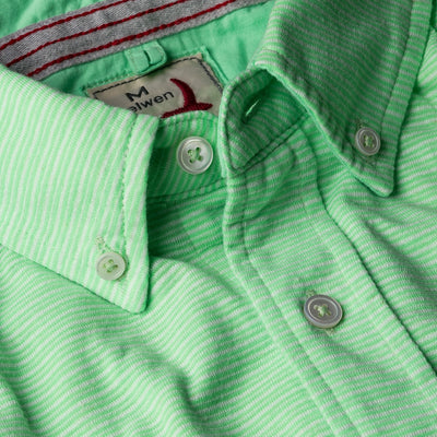 Hemp Stripe Buttondown Shirt