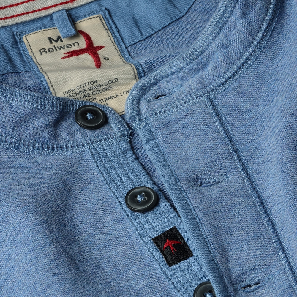 Relwen Ringspun Henley - M.W. Reynolds