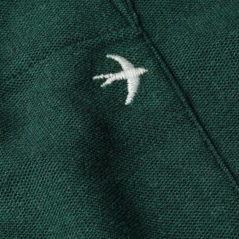 Long Sleeve Vintage Pique Crew