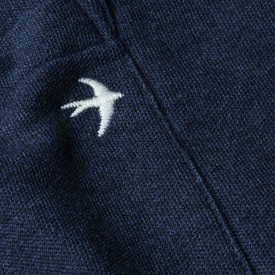 Long Sleeve Vintage Pique Crew