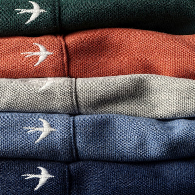 Long Sleeve Vintage Pique Crew