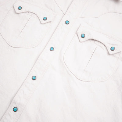 Sinclair Ivory Denim Shirt