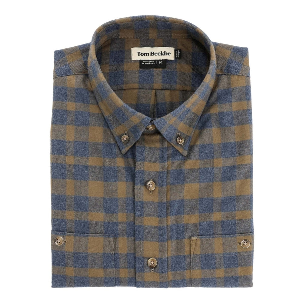 Dixon Brushed Cotton Twill Shirt