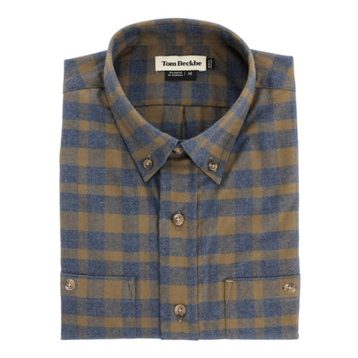 Dixon Brushed Cotton Twill Shirt