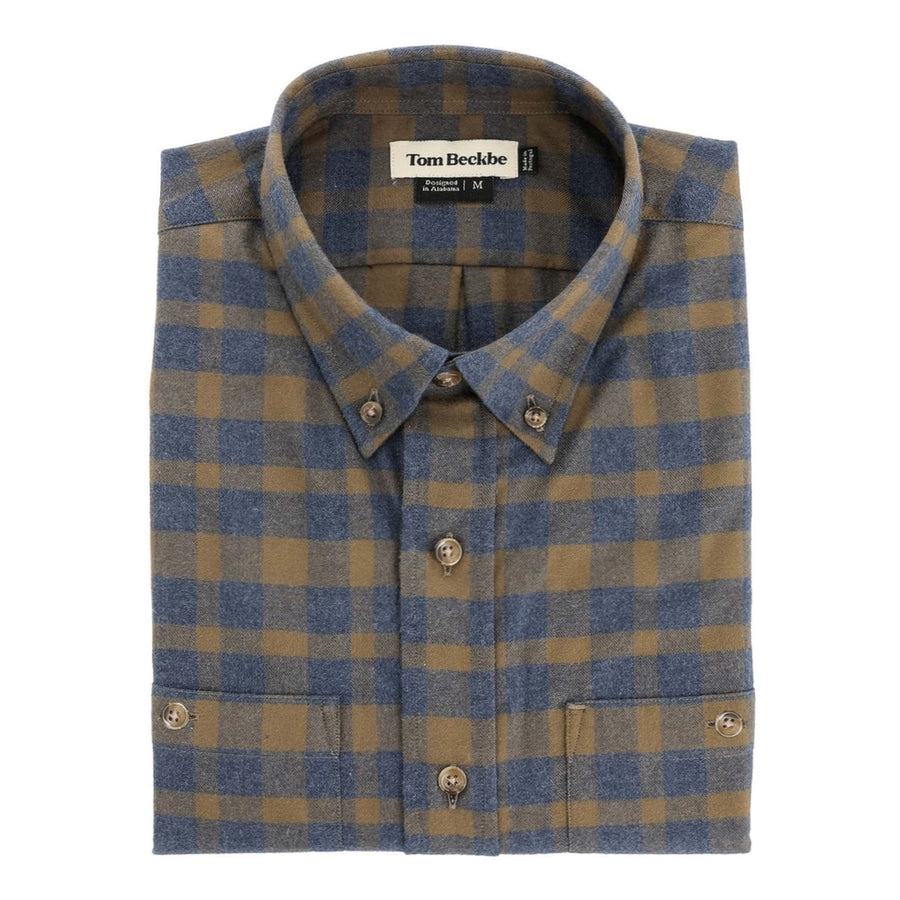Dixon Brushed Cotton Twill Shirt
