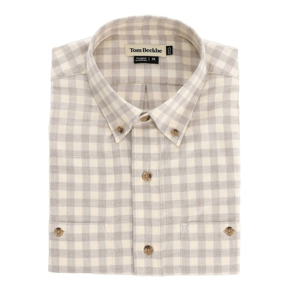 Dixon Brushed Cotton Twill Shirt