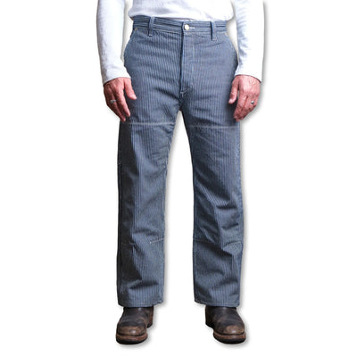 Freenote Ortega Carpenter Pant Hickory Stripe - M.W. Reynolds