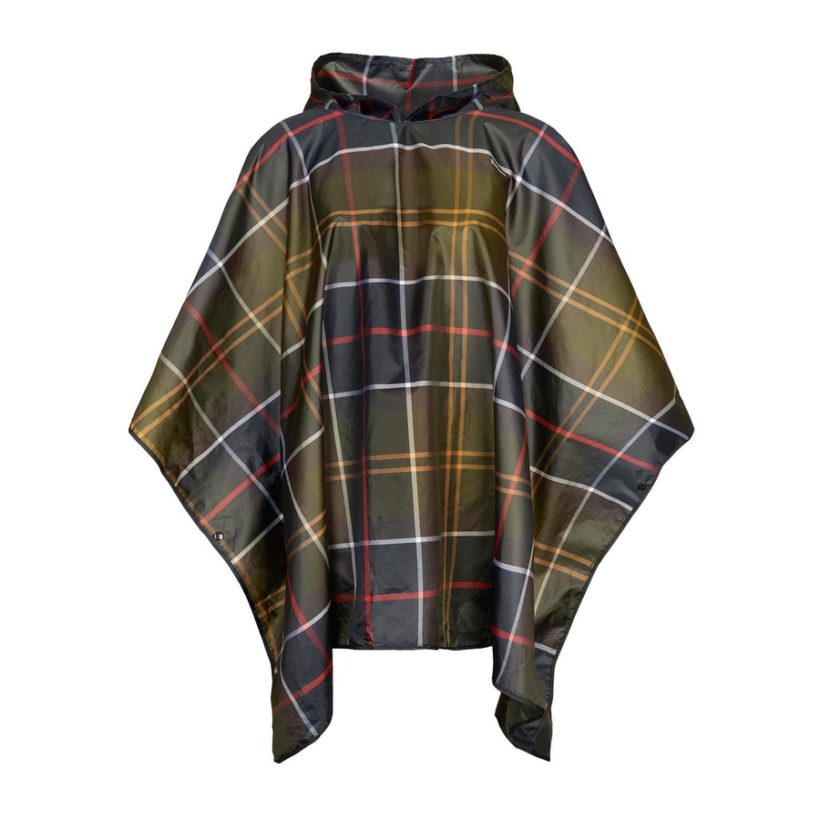 Tartan Rain Poncho