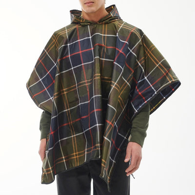 Tartan Rain Poncho