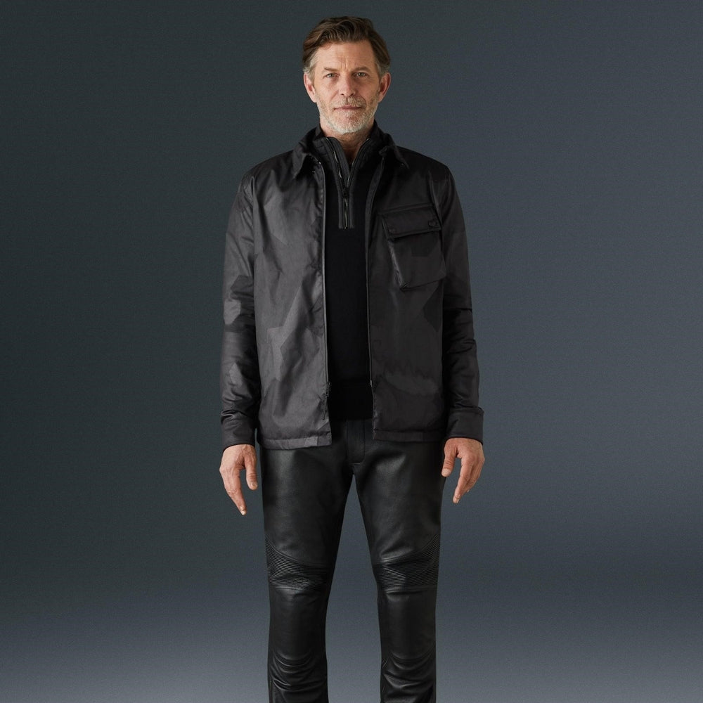 Sirocco Waxed Waterproof Moto Overshirt