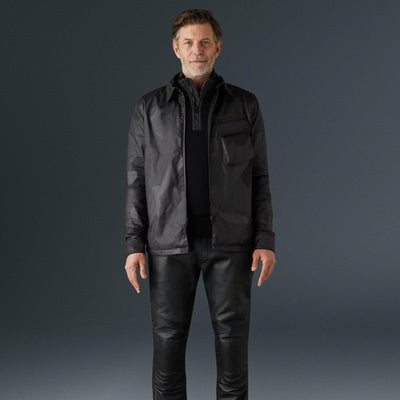 Sirocco Waxed Waterproof Moto Overshirt