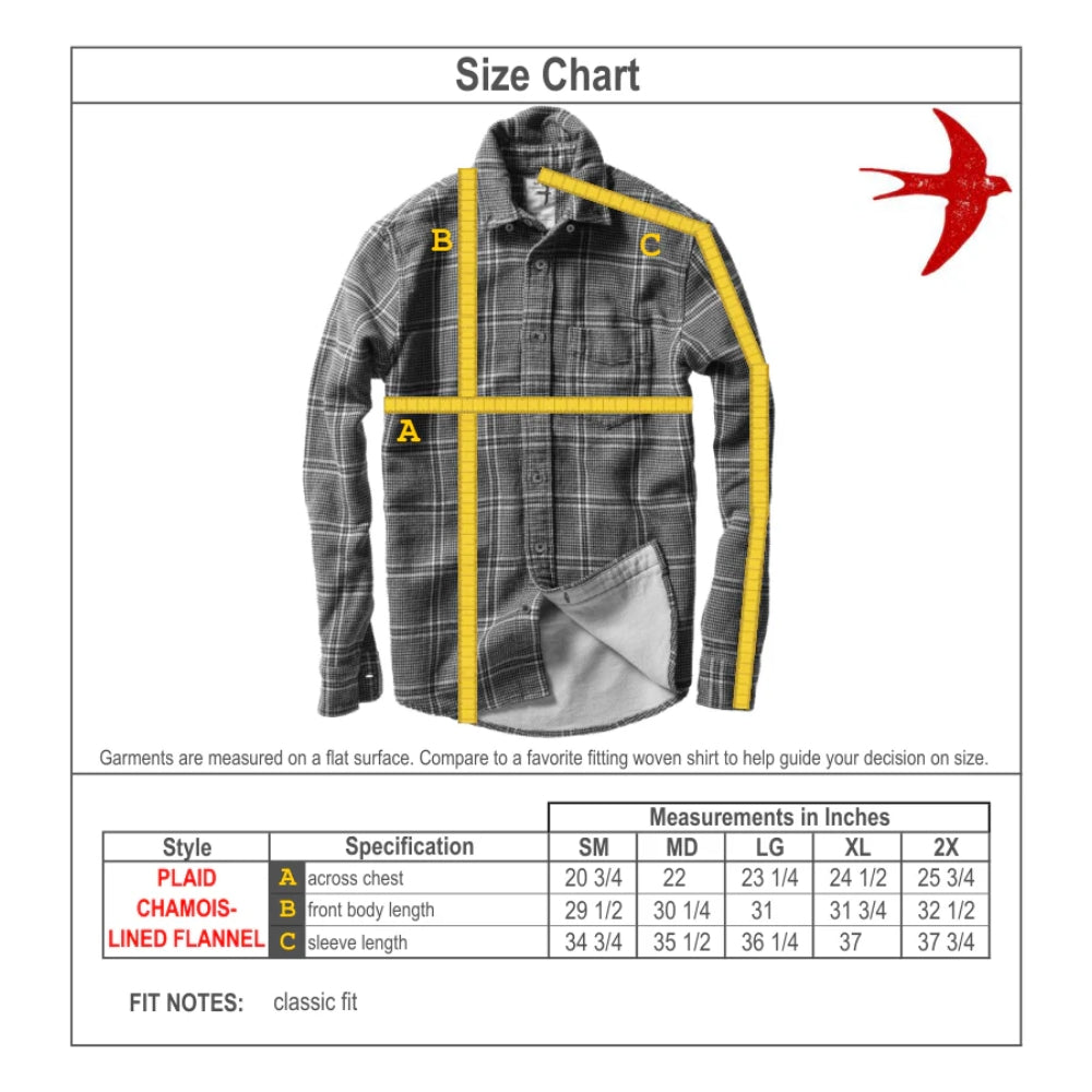 Chamois-Lined Flannel Shirt