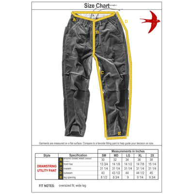 Drawstring Utility Pant
