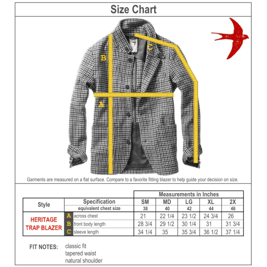 Heritage Trap Blazer
