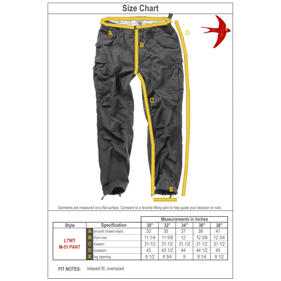 Lightweight M-51 Pant