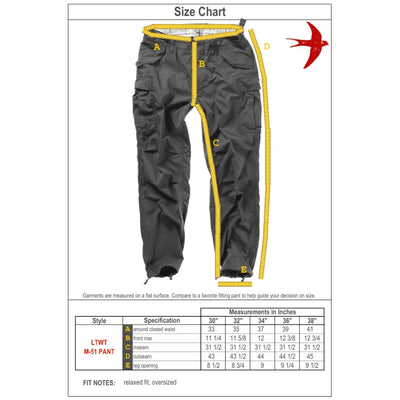 Lightweight M-51 Pant