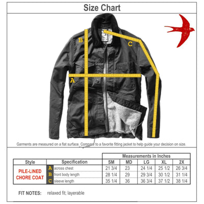 Pile-Lined Chore Coat