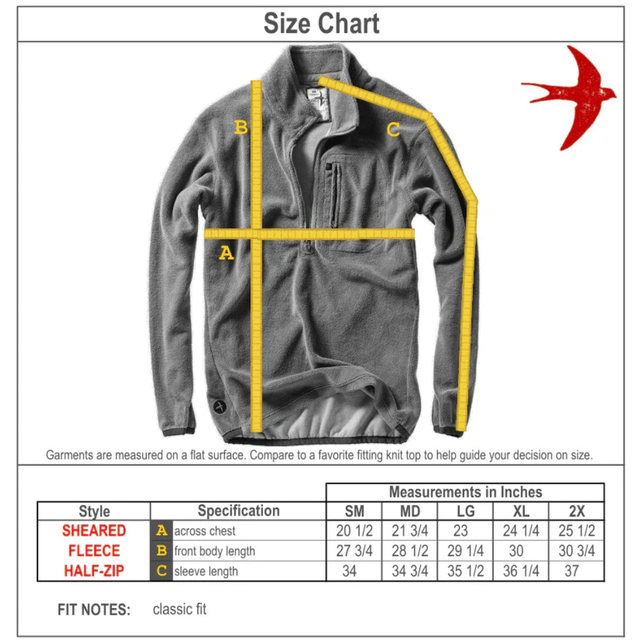 Sheared Fleece Half-Zip