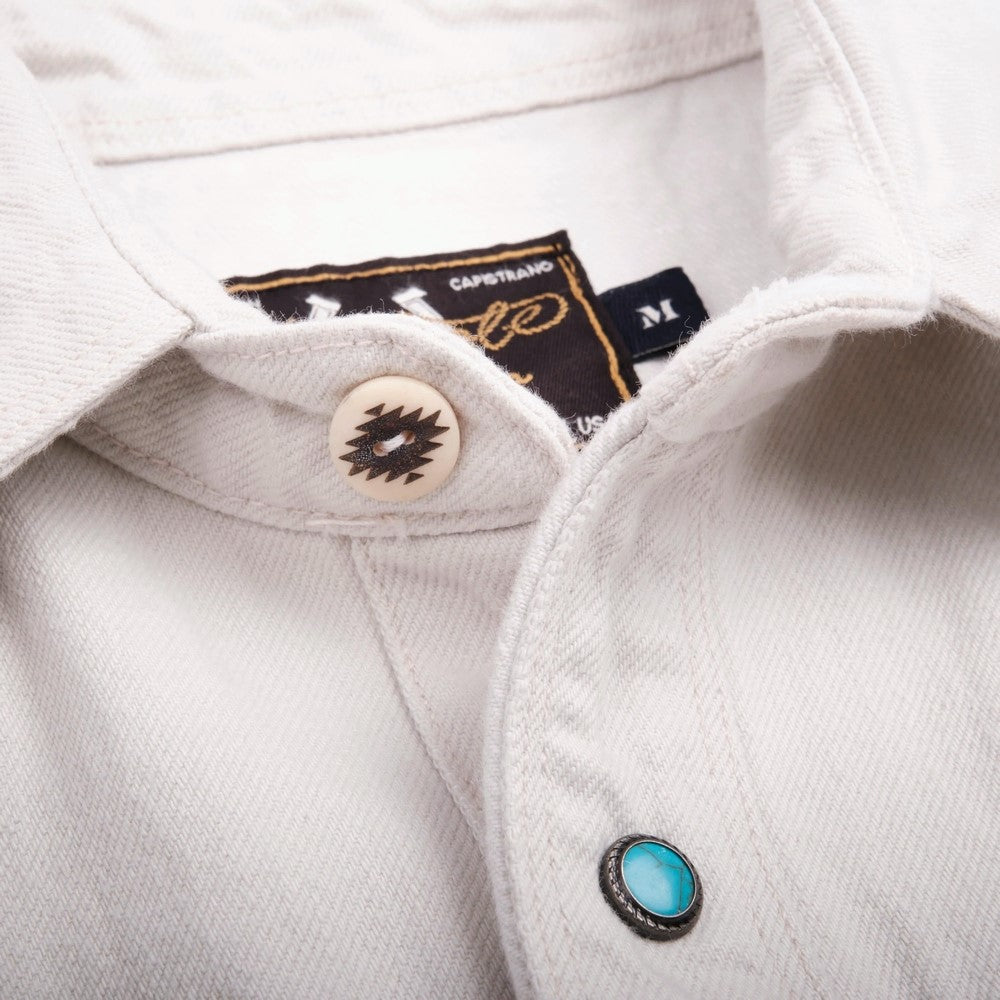 Sinclair Ivory Denim Shirt