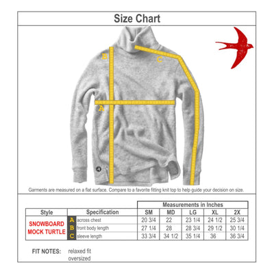 Snowboard Mock Turtle