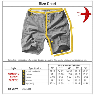 Relwen Super-Fly Supply Short - M.W. Reynolds