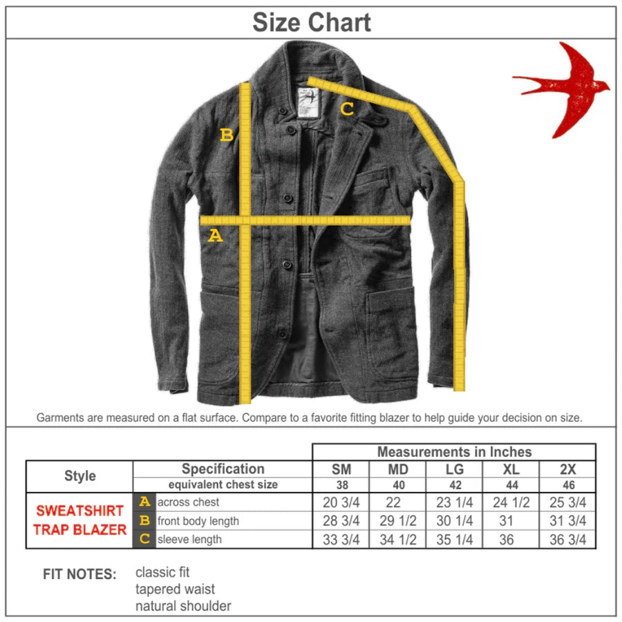 Sweatshirt Trap Blazer