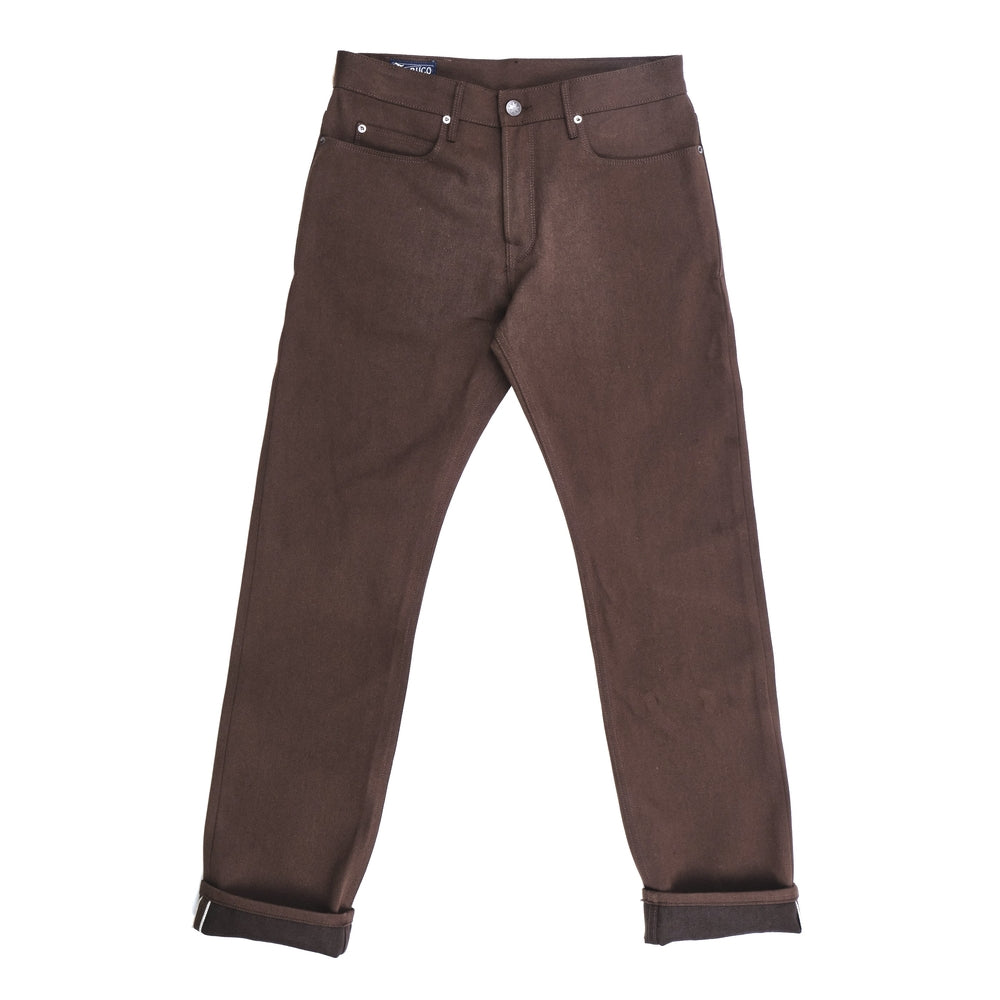 Trabuco Classic Straight 15 oz. Dark Brown Raw Selvedge Denim