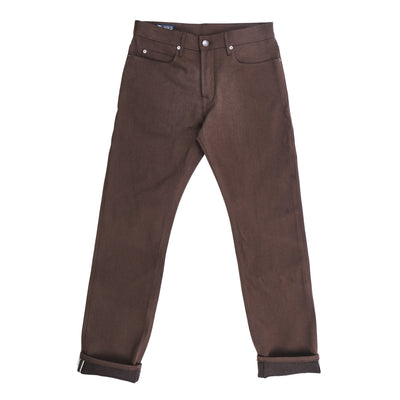Trabuco Classic Straight 15 oz. Dark Brown Raw Selvedge Denim