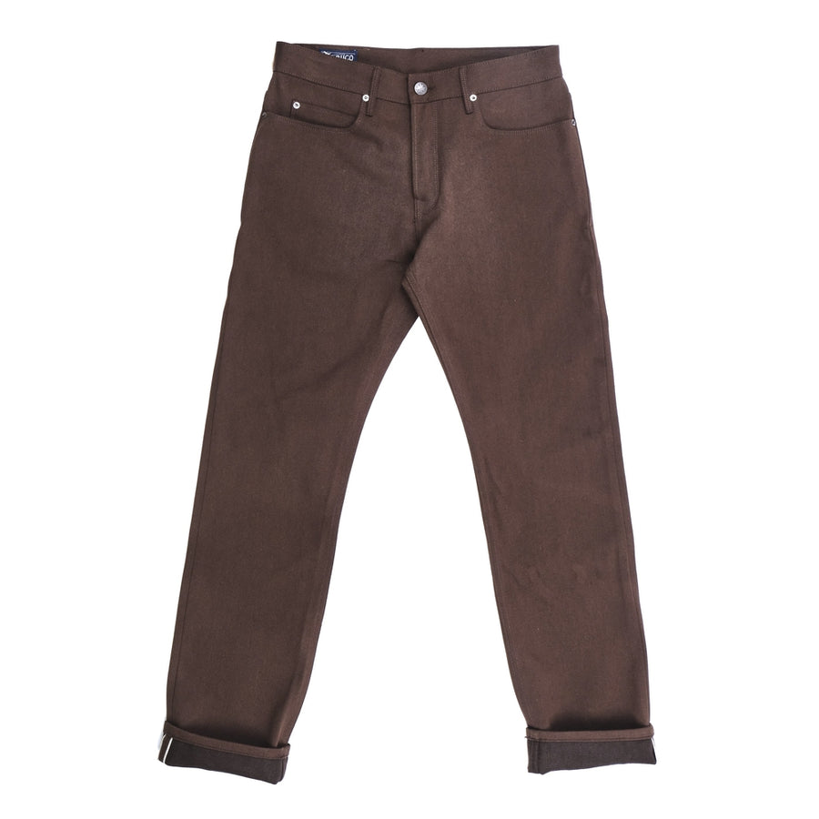 Trabuco Classic Straight 15 oz. Dark Brown Raw Selvedge Denim